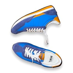 Madewell League Sneakers in Navy Suede